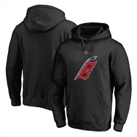 Men Carolina Hurricanes Black Team Alternate Pullover Hoodie